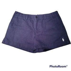 Ralph Lauren Sport, Women Size 6, 30 X 3, Dark Blue Chino, 5 pockets Shorts.